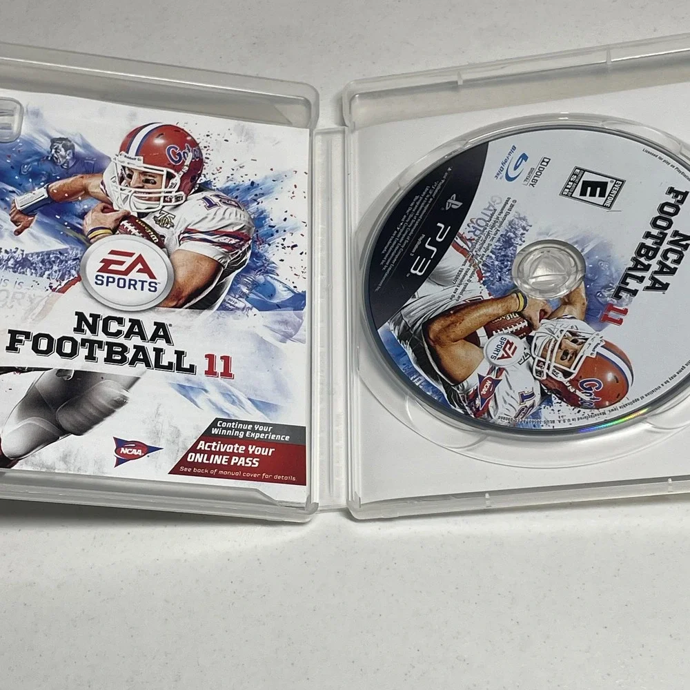 NCAA Football 11 PlayStation 3 PS3 Video Game Complete EA Sports Tested Manual